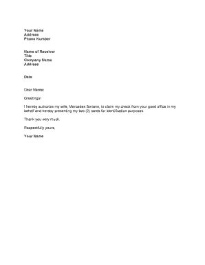 simple authorization letter tagalog